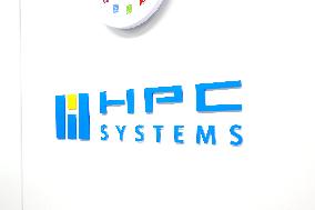 HPC Systems signage, logo